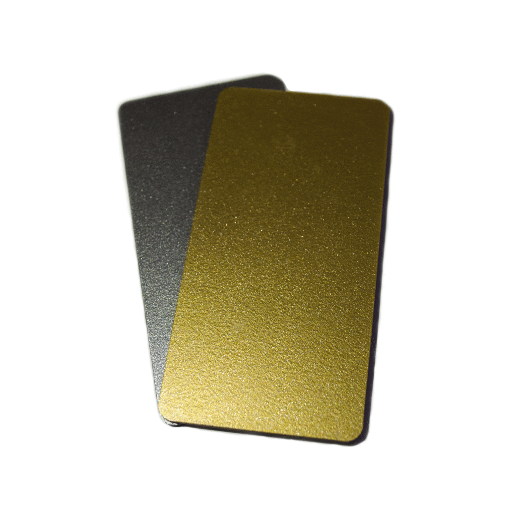 ID Badge Blanks Medium Silver & Gold
