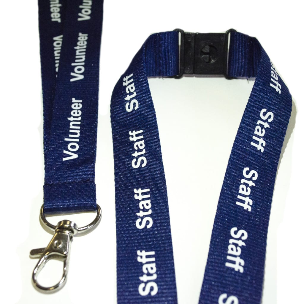 Staff And Volunteer Lanyards